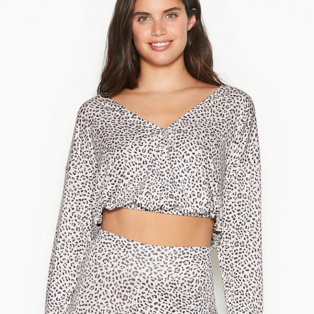 Victoria’s Secret Modal Bubble crop top